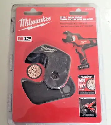 Milwaukee 48-44-0410 M12 600 MCM Copper Cable Cutter Blade Set Fits 2472 • $88.56