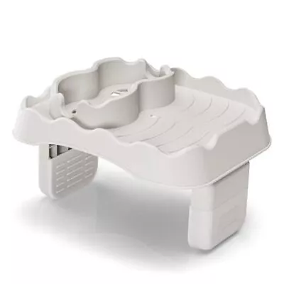  Hot Tub Table Tray Adjustable Hot Tub Side Table Nonslip Drink Caddy Beige • $33.30