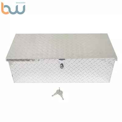 30  Aluminum Tool Box Truck Pickup Bed Trailer ATV Tongue Lockable W/Lock • $78.36