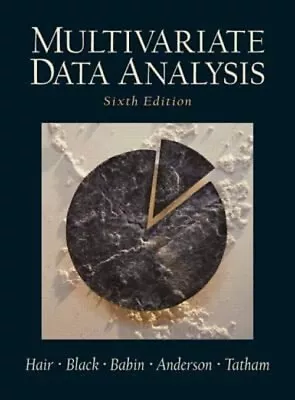 Multivariate Data Analysis Hardcover • $7.74