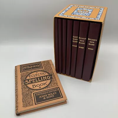 McGuffey's Eclectic Readers Books Primer Through The Sixth Spelling Hardcover • $49.99
