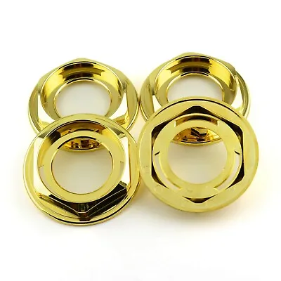 4pc 102mm 4.02in Hex Nut Center Cap For RZ RG 15  16  Wheel E30 E39 09.23.131 • $24.35