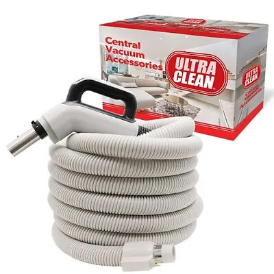 ULTRA CLEAN Central Vacuum 3-way Switch Electric Hose- Fits Most Brands • $181.99