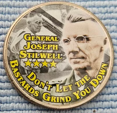 A Collectible General Joseph Stillwell Kennedy Half Dollar Coin • $0.99