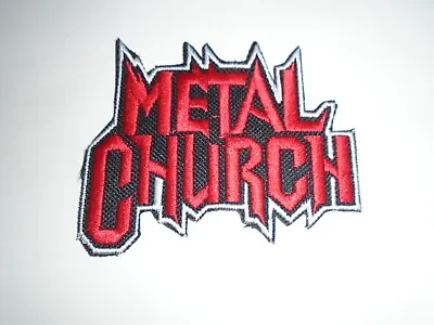 Metal Church Iron On Embroidered Patch • $6.29