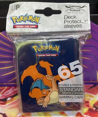 Ultra Pro Pokemon Trading Card Sleeves Charizard | Deck Protectors 65 Pack • £9.95