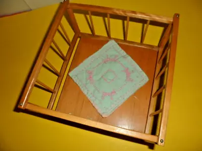 Strombecker Wood Playpen 8  Doll Furniture Ginnette Mccaul Muffie • $45