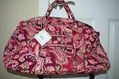 Vera Bradley SATCHEL Shoulder Bag Luggage Travel Carry-On Weekender- NWT!  • $105