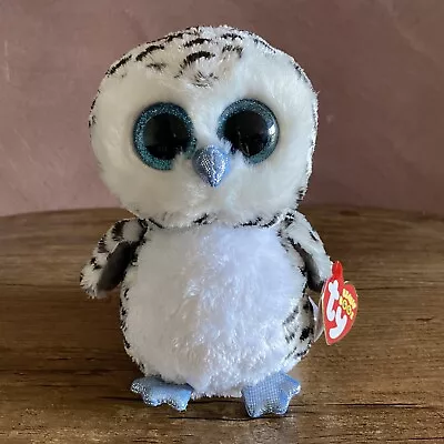 Ty Beanie Boos 6  Lucy The Owl Retired Justice Exclusive Boo VHTF • $55