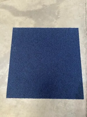 £1.79 • Buy Carpet Tiles 50x 50cm PER TILE Domestic Retail Office Floor DARK BLUE QUALITY