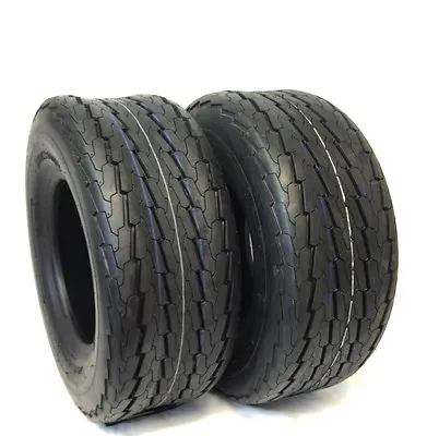 TWO (2) 16.5x6.5-8 16.5x6.50-8 LRC 6PR Tbls HiWay Speed Boat Trailer Tires  NEW  • $74.99