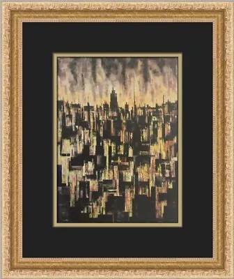 Richard Florsheims Night City Custom Framed Print • $75