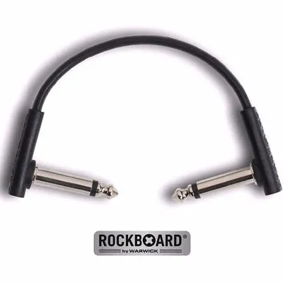 $8 • Buy Rockboard Flat Black Patch 5cm Guitar Cable Space Saving Joiner Lead