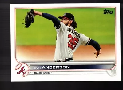 2022 Topps: Ian Anderson #615 Baseball Card • $1.57