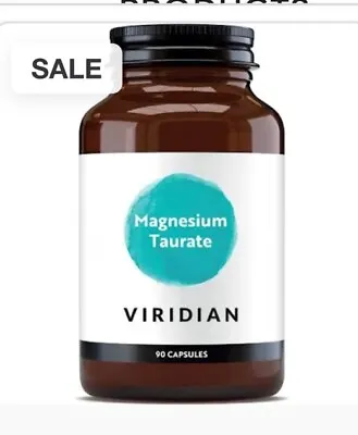 Viridian Magnesium Taurate 90 Capsules • £23