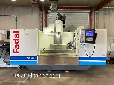 Fadal VMC 6030 CNC Machining Center With 5th Axis And Rigid Tap 10000 RPM • $47500