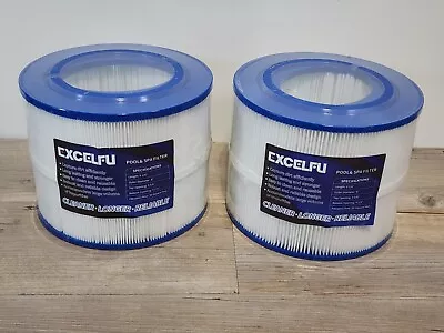 LOT OF 2  EXCELFU  Pool & Spa Filter Cartridge For Bull Frog Wellspring • $19.99