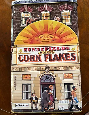 Rare-Corn Flake Vintage Tin -Cereal Storage • £14.50
