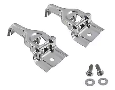 1983-93 Mustang LX GT 5.0 V8 Polished Stainless Radiator Upper Mounting Brackets • $36.27