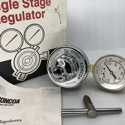 $49 • Buy Concoa 806 9931 Single Stage Regulator Oxygen CGA 024 40 PSI