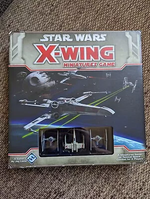 Star Wars X-Wing Miniatures Game 1.0 Starter Core Set 100% Complete FFG • $19.95