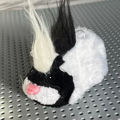 Zhu Zhu Pets Rockstars Ryder Black + White Electronic Hamster Pet Robot Working • £10