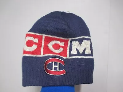 Montreal Canadiens (ccm) Mens Winter Beanie Hat (one Size) Nwt 3 Color Warm! • $13.99