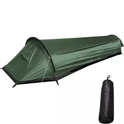 GameMantra Ultralight Bivy Camping Tent Waterproof Sleeping Bag Travel Backpa... • $82.90