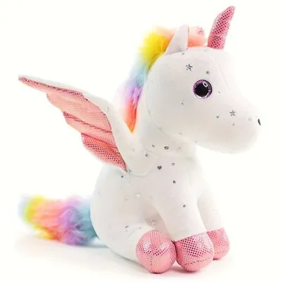 Memorial  Angel Rainbow Unicorn Garden Baby Boy Girl Funeral Grave Ornaments • £10.99