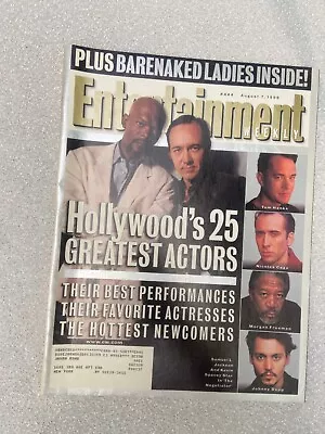 Entertainment Weekly Magazine August 1998 Hollywood 25 Greatest Samuel L Jackson • $12