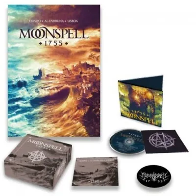 Moonspell 1755 Box Set Sealed W/ Flag Patches Cards Cd • $85.75