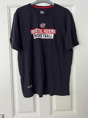 £12 • Buy Bristol Flyers Basketball T-shirt Size XL