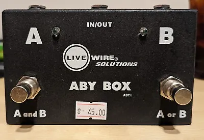 Livewire ABY1 Guitar Footswitch • $39