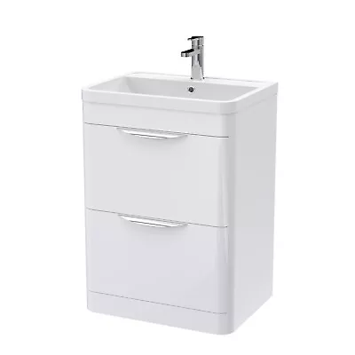 Nuie Parade Floor Standing Bathroom Basin Vanity Unit 1 Tap Hole Sink Bathroom • £344.95