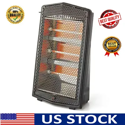 $39.86 • Buy Electric Heater 3 Settings 1500W Radiant Space Adjustable Thermostat Portable