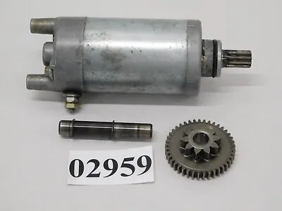 1995 Yamaha Timberwolf 250 OEM Starter Motor & Gear 4XE-81890-00-00 • $17.49