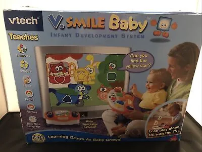 $329.98 • Buy Vtech V.Smile Baby Infant Development System 9-36 Months Old Learning - VINTAGE