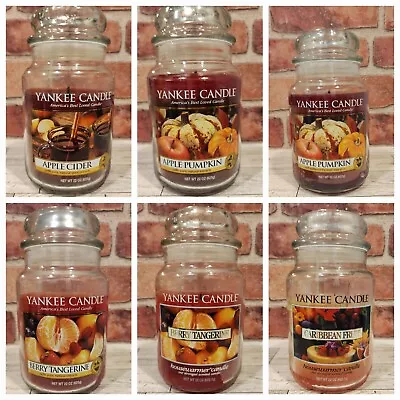 USED Yankee Candle Large Housewarmer 22oz CHOOSE YOUR SCENT BUY MORE & SAVE • £23.53