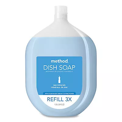 Method Dish Soap Refill Tub Sea Minerals Scent 54 Oz Tub 328101 METHOD • $25.84