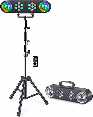 DJ Lights With Stand  Party Bar Light Set Mobile Stage Lighting System Sound A • $125.99