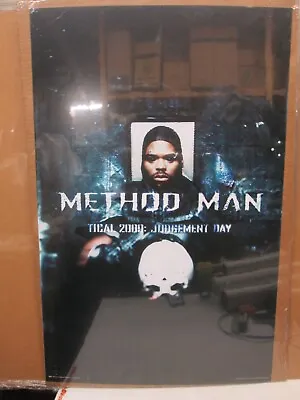 Method Man Old School Rap Music1998Judgement Day Vintage Poster 16758 • $39.97