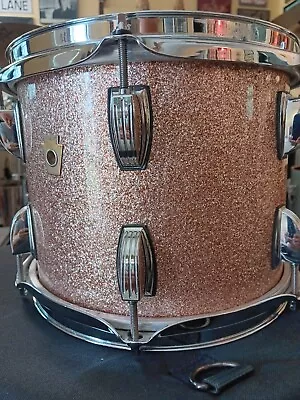 Ludwig Legacy 10x8 Tom Tom Maple With Champagne Sparkle Wrap • $280