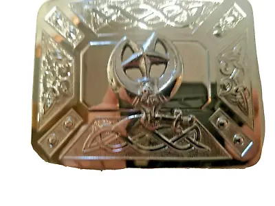 Vintage Shriners Belt Buckle Star Sword Freemason Mason Scottish Rite Org 8377 • $12.95