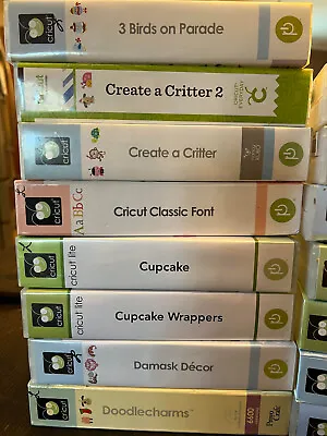 CRICUT Cartridges Listed Alphabetically Pre-Owned LINKED • $17.95