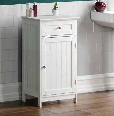 Bathroom 1 Drawer 1 Door Cabinet Bedroom Storage Dresser Cupboard Vanity Unit • £36.99