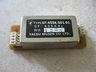 Yaesu YF-110C (XF-110C)  500hz CW Filter (455khz Center) Excellent Shape • $135