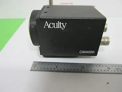 Microscope Inspection Video Camera Ccd Acuity Cm4000 Optics Bin#n5-06 • $79