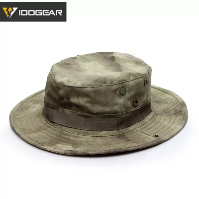 IDOGEAR Tactical Boonie Hat Outdoor Hunting Fishing Hats Headwear Paintball Camo • $13.93
