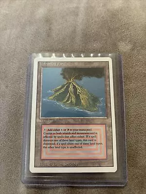 MTG Volcanic Island Revised Edition Regular Rare • $430