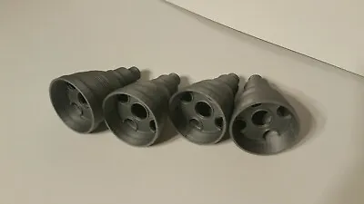 Mattel Space 1999 Eagle Reproduction ENGINE BELLS WITH BAFFLES Set Of 4 • $22